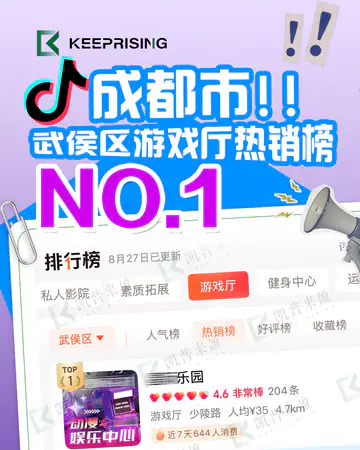休闲玩乐星际乐园／游戏厅／7天成交券数709张成都武侯区游戏厅热销榜第一案例素材