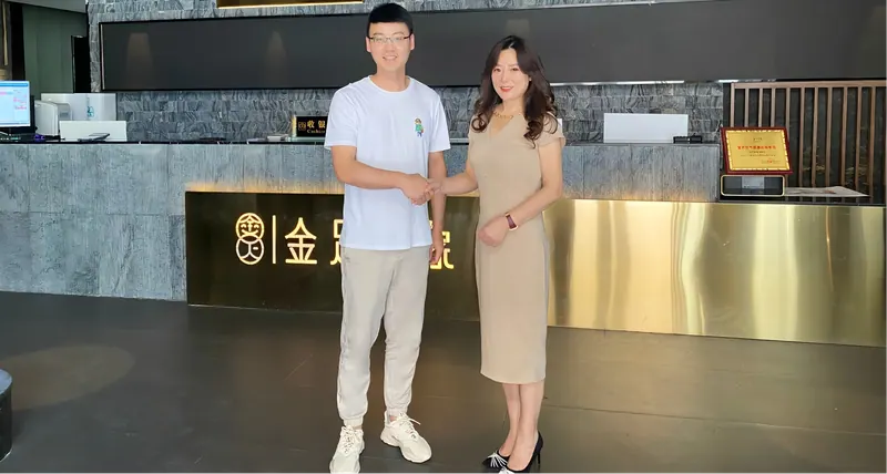 凯普来盈与金足印象达成战略合作：双方团队交流现场